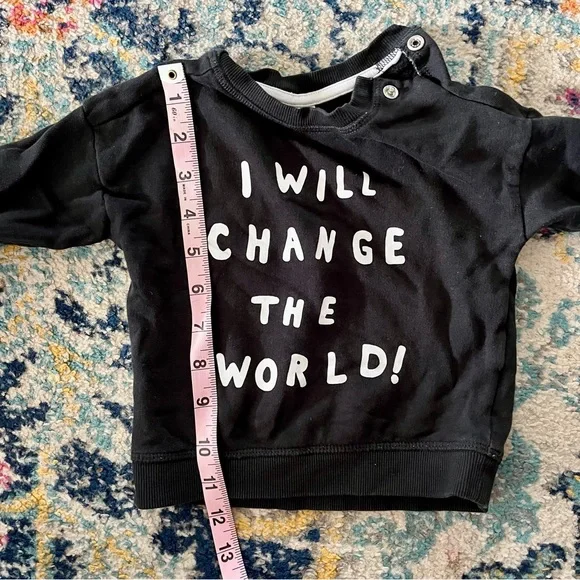 H&M Baby Girls Crewneck Sweatshirts Size 9 Months - Picture 7 of 8